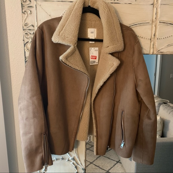 H&M Jackets & Blazers - H&M moto jacket